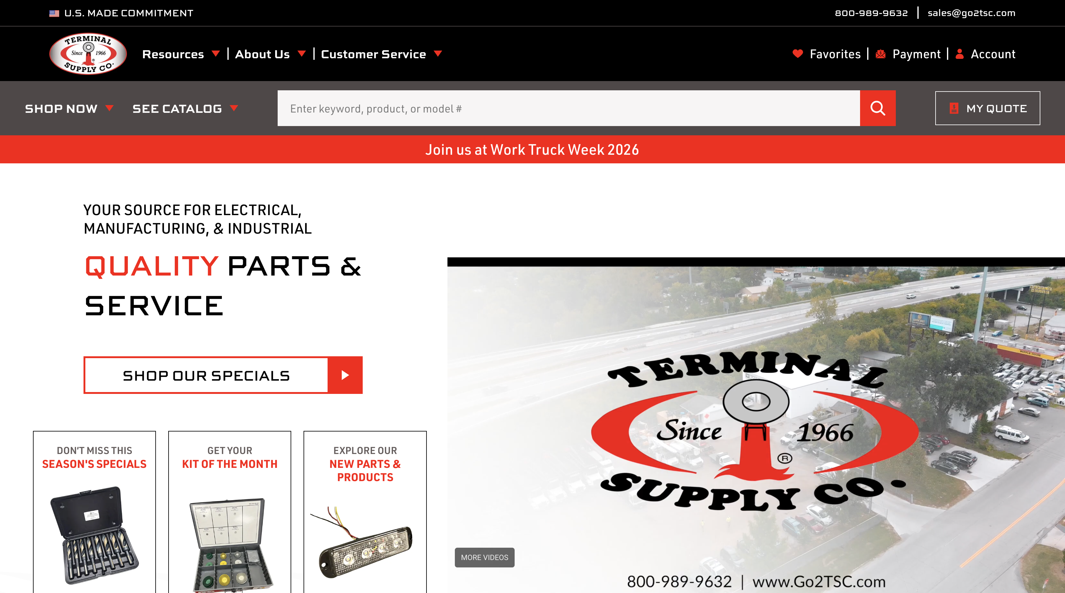 Terminal Supply Co - Product Imports & AS400